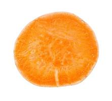 orange massa av ljuv potatis batata isolerat foto