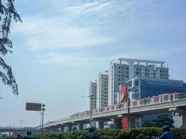 lrt station är i tebet, söder jakarta, Maj 17, 2022 foto