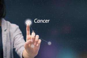 cancer horoskop symbol. foto