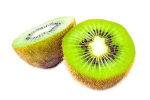 kiwifrukt isolerad på vit bakgrund foto