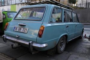 lada blå klassisk volkswagen bilar bil foto