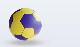 3d sport boll handboll tolkning vänster se foto