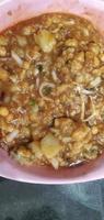 aloo chana chaat - gata mat foto