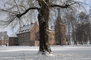 Raesfeld, Tyskland, 2020-the slott av raesfeld i Tyskland foto