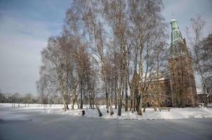 Raesfeld, Tyskland, 2020-the slott av raesfeld i Tyskland foto