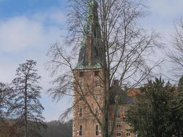 Raesfeld, Tyskland, 2020-the slott av raesfeld i Tyskland foto