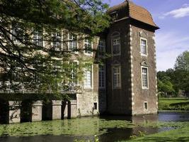 velen, tyskland, 2019-the slott av velen i Tyskland foto