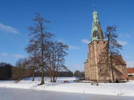 Raesfeld, Tyskland, 2020-the slott av raesfeld i Tyskland foto