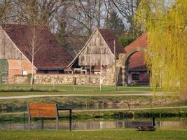 Raesfeld, Tyskland, 2020-the slott av raesfeld i Tyskland foto