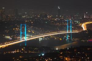 bosphorus bridge i istanbul foto