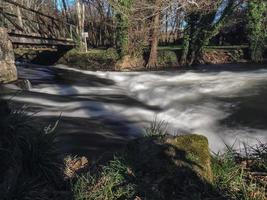 de bro av de flod xubia foto