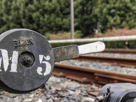 pontedeume järnväg station foto