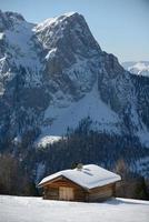 berg vinter natur foto