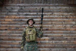 militär soldat porträtt foto