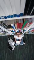 bibliotek studie begrepp foto