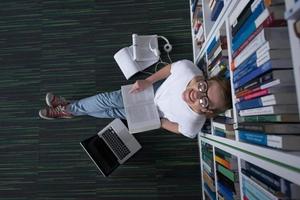 bibliotek studie begrepp foto