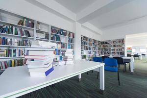 bibliotek studie begrepp foto