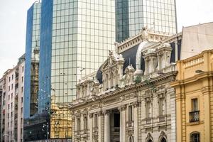 Plaza de las Armas -torget i Santiago foto