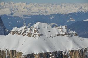 berg vinter natur foto