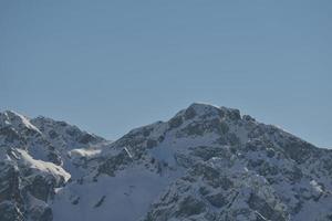 berg vinter natur foto