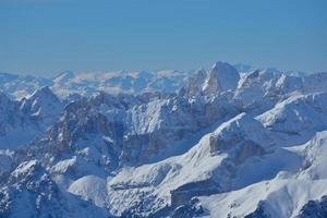 berg vinter natur foto