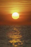 hav solnedgång sommar natur bakgrund foto