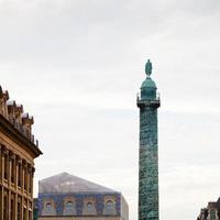 vendome kolumn i paris foto