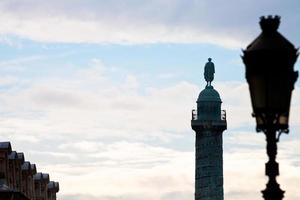 vendome kolumn i paris foto