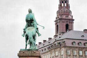 staty av absalon i köpenhamn, Danmark foto