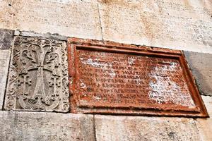 medeltida geghard kloster i armenia foto