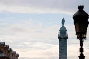 vendome kolumn i paris foto