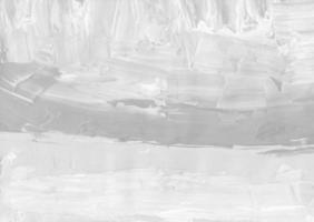 abstrakt vit texturerad bakgrund. ljus svartvit täcka över. minimalistisk målning. borsta stroke på papper. foto