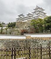hyogo prefektur, japan - 2016 gammal arkitektur av himeji slott i hyogo prefektur, japan foto