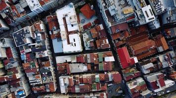 stadsbild istanbul, Kalkon. Foto från de fågelöga se