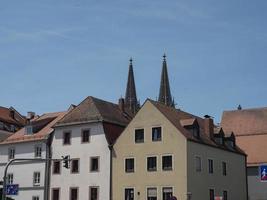 utsikt över staden Regensburg foto