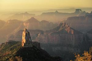 punkt kejserliga norr kant soluppgång på Grand Canyon National Park