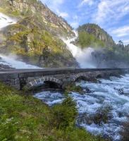latefossen vattenfall i norge