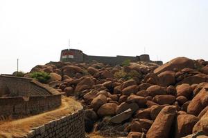 bellary, karnatakaen - Mars 30, 2021 - bellary fort. foto