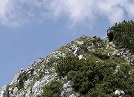 ser över de europeisk alps nära dålig toz, Tyskland foto