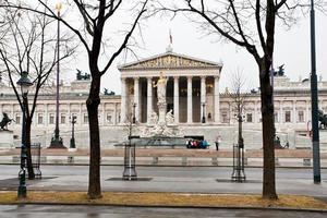 parlament, Wien, österrike foto