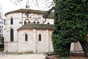 kyrka saint-julien-le-pauvre i paris foto