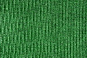 stänga upp textur av grön grov väva klädsel tyg. dekorativ textil- bakgrund foto