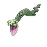 boomslang orm 3d illustration foto