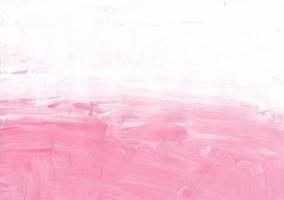 pastell rosa och vit abstrakt bakgrund. mjuk borsta stroke på papper. texturerad olja målning. samtida konst, hand målad. foto