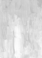 abstrakt vit texturerad bakgrund. ljus svartvit bakgrund. grå och vit målning. borsta stroke på papper. foto
