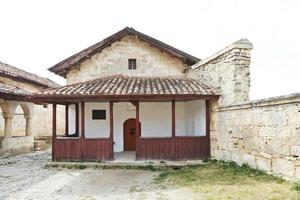 små kenesa synagoga i chufut-kale, crimea foto