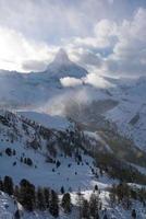 berg matterhorn zermatt schweiz foto