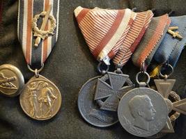 först värld krig wwi medaljer foto