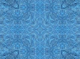 geometri kalejdoskop mönster. ljusblå abstrakt bakgrund. gratis foto. foto