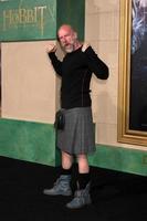 los angeles, 9 dec - graham mctavish at the hobbit - the battle of the five armies los angeles premiär på Dolby Theatre den 9 december 2014 i los angeles, ca. foto